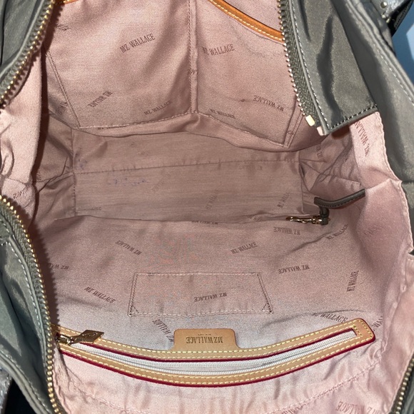 MZ Wallace Harlow Studded Nylon Tote - Neutral Color - Pre-owned - Picture 12 of 14